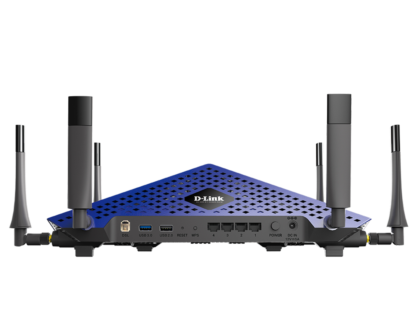 D-Link DSL-4320L TAIPAN AC3200 Ultra Wi-Fi Modem Router back